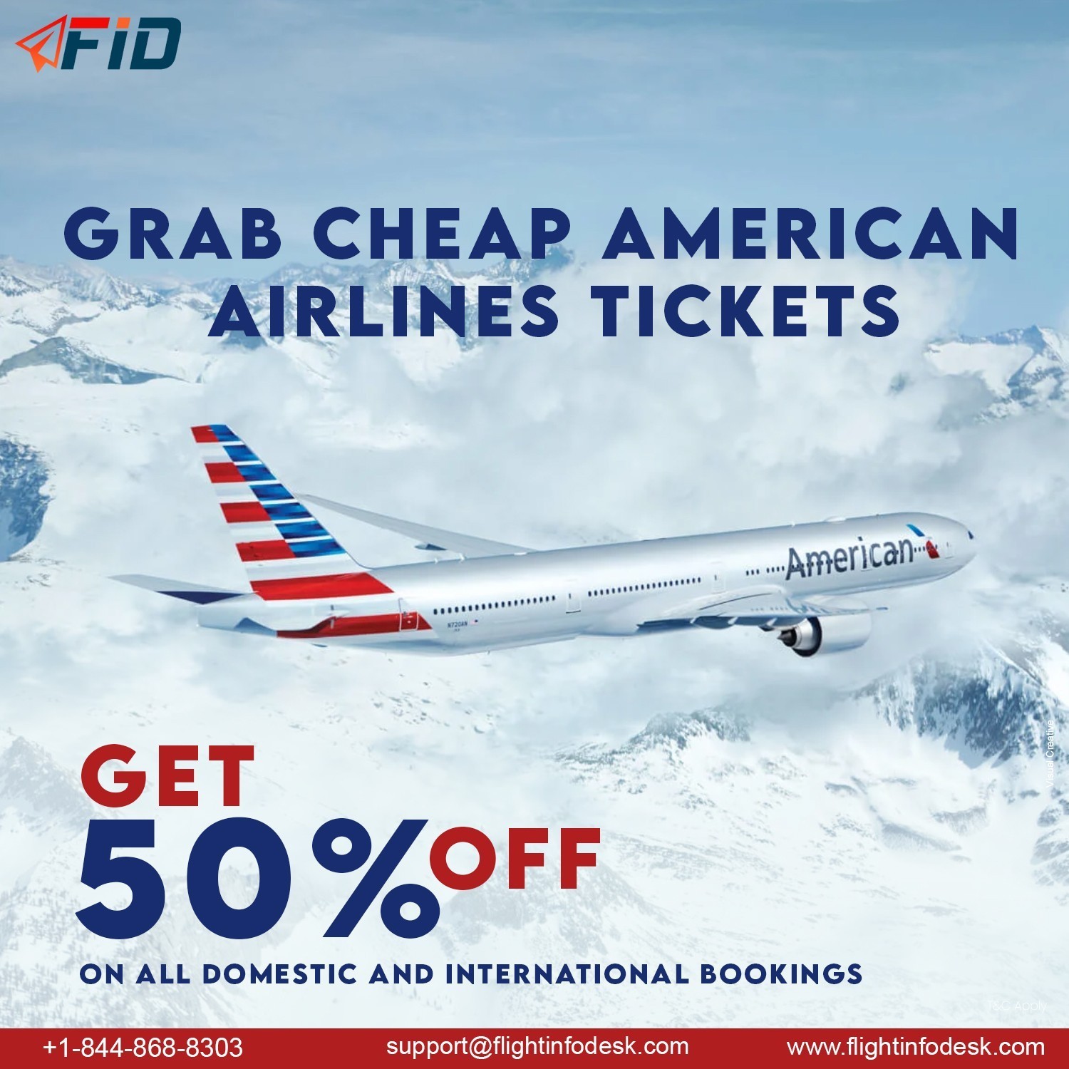 American Airlines Christmas Deals 18776580930